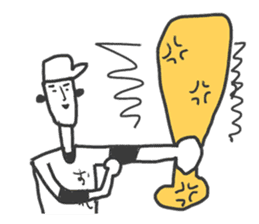 Go for it! Baseball players & Chia sticker #10651925