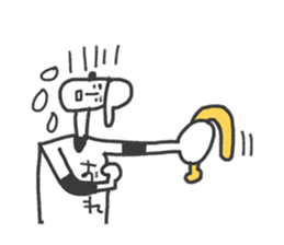 Go for it! Baseball players & Chia sticker #10651926