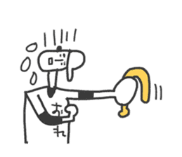 Go for it! Baseball players & Chia sticker #10651926