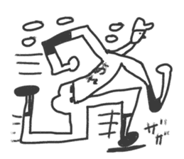 Go for it! Baseball players & Chia sticker #10651936