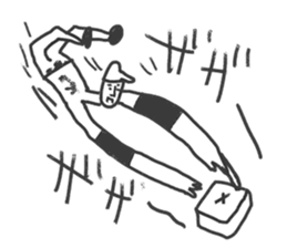 Go for it! Baseball players & Chia sticker #10651937