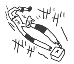 Go for it! Baseball players & Chia sticker #10651937