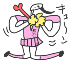 Go for it! Baseball players & Chia sticker #10651953