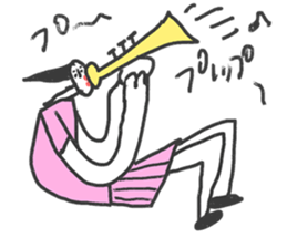 Go for it! Baseball players & Chia sticker #10651954