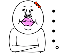 An annoying woman part4 sticker #10652061