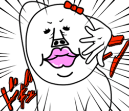 An annoying woman part4 sticker #10652066