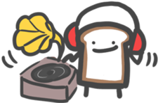 Hello Bread 2 sticker #10652090