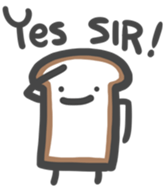Hello Bread 2 sticker #10652112