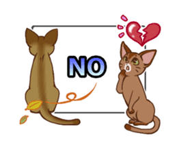 CAT-Abyssinian2 sticker #10653471