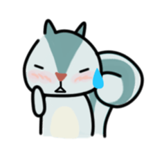 The Cute Squirrel-2 sticker #10653516
