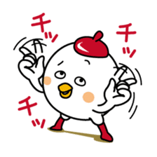 Tot of chicken 7/Japanese version sticker #10654143