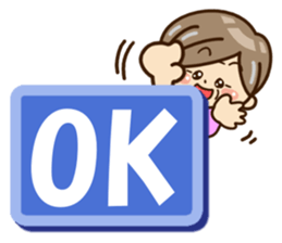 Sticker of grandmother sticker #10654487