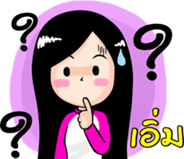 winni lovely girl sticker #10654667