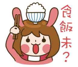 MoMochan everyday life 3 sticker #10654720