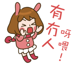 MoMochan everyday life 3 sticker #10654725