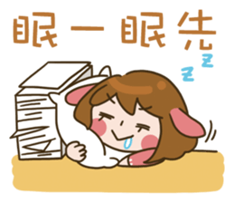 MoMochan everyday life 3 sticker #10654727
