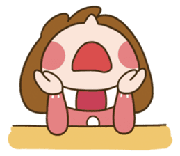 MoMochan everyday life 3 sticker #10654731