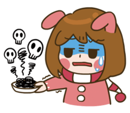 MoMochan everyday life 3 sticker #10654732