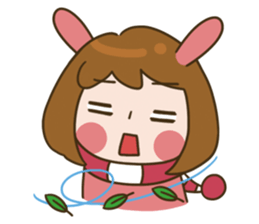 MoMochan everyday life 3 sticker #10654737
