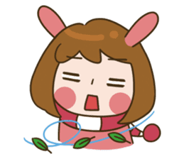 MoMochan everyday life 3 sticker #10654737