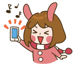 MoMochan everyday life 3 sticker #10654739