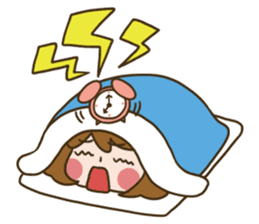 MoMochan everyday life 3 sticker #10654742
