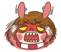 MoMochan everyday life 3 sticker #10654745
