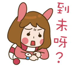 MoMochan everyday life 3 sticker #10654746