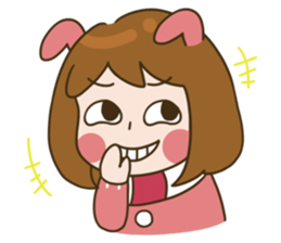 MoMochan everyday life 3 sticker #10654748