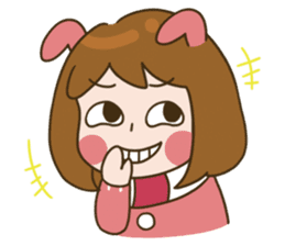 MoMochan everyday life 3 sticker #10654748