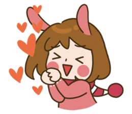 MoMochan everyday life 3 sticker #10654752