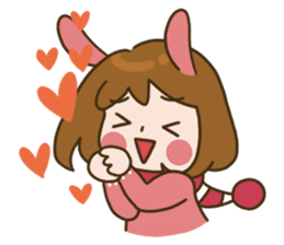 MoMochan everyday life 3 sticker #10654752