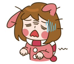 MoMochan everyday life 3 sticker #10654753