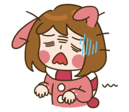 MoMochan everyday life 3 sticker #10654753