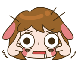 MoMochan everyday life 3 sticker #10654757