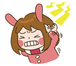 MoMochan everyday life 3 sticker #10654759