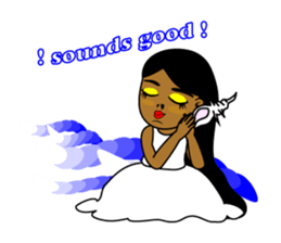 Anytime Hula Girl ! sticker #10654801