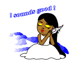 Anytime Hula Girl ! sticker #10654801