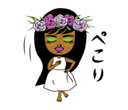 Anytime Hula Girl ! sticker #10654817
