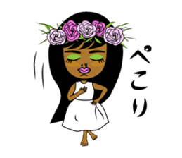 Anytime Hula Girl ! sticker #10654817