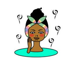 Anytime Hula Girl ! sticker #10654834