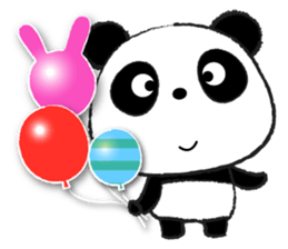 pandapan!Pretty Fluffy touch sticker #10655000