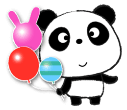 pandapan!Pretty Fluffy touch sticker #10655000