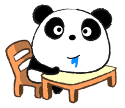 pandapan!Pretty Fluffy touch sticker #10655005