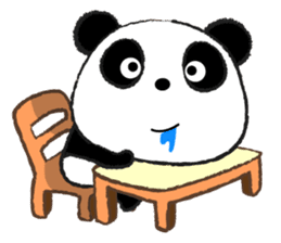 pandapan!Pretty Fluffy touch sticker #10655005