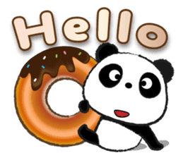 pandapan!Pretty Fluffy touch sticker #10655009