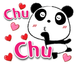 pandapan!Pretty Fluffy touch sticker #10655014