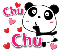 pandapan!Pretty Fluffy touch sticker #10655014