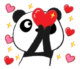 pandapan!Pretty Fluffy touch sticker #10655015
