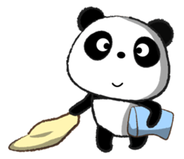 pandapan!Pretty Fluffy touch sticker #10655016